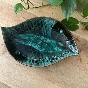 Blue Mountain Pottery fish platter